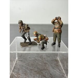 Tamiya Valor 21st Century 1/35 WWII German Soldier Figures Built Painted Lot